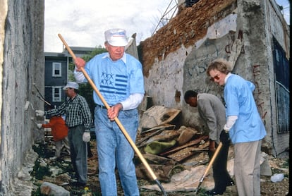 Former President Jimmy Carter and former First Lady Rosalyn Carter