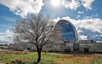 Sede de la entidad financiera en Madrid.