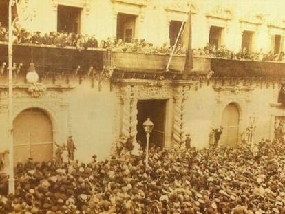 Discurso de Rafael Altamira antes de su gira por Latinoam&eacute;rica (1910).