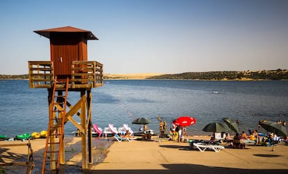 Playa de Dulce de Orellana la Vieja, Badajoz (Extremadura)