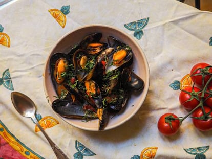 Mejillones a la tarantina