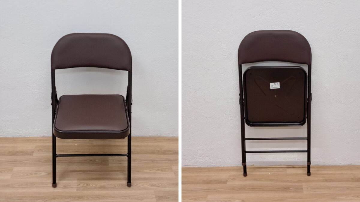 La silla plegable ganadora: ligera, estable, cómoda y con un diseño cuidado.