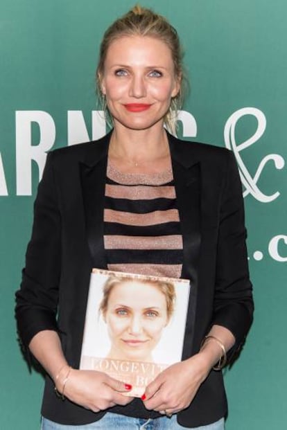 Cameron Diaz apresentou ‘Longevity Book’ em 2016.