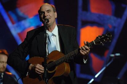 El cantautor y guitarrista estadounidense James Taylor