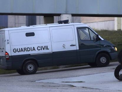 Un furgón de la Guardia Civil en una imagen de archivo.