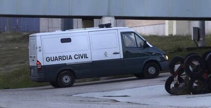 Un furgón de la Guardia Civil en una imagen de archivo.