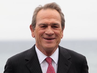 Tommy Lee Jones en el Festival de Cine de San Sebasti&aacute;n, 2012.