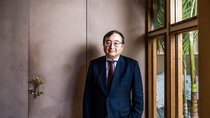 Jean-Louis Nakamura, director de la boutique de Conviction Equities de Vontobel, en el restaurante Trocadero de Madrid.