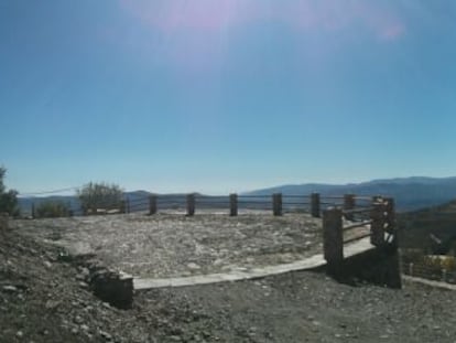 El escenario del teatro al aire libre de Laroles.