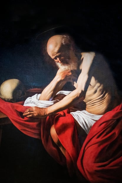 El 'caravaggio' del Museo de Montserrat.