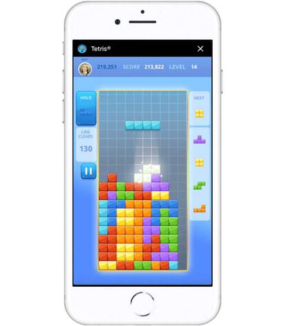 El clásico Tetris vuelve por la puerta grande a Facebook Messenger