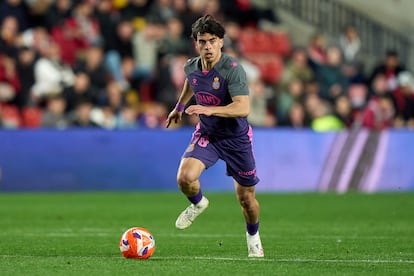 El futbolista del Espanyol Álvaro Aguado.