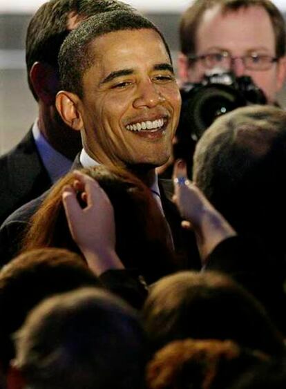 El senador Barack Obama.