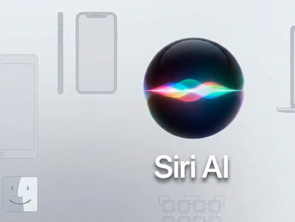 Logo de Siri AI de Apple