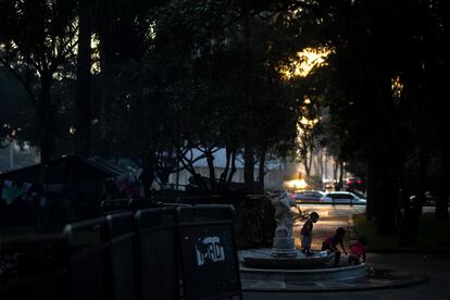 Alrededor de 15 comunidades diferentes de todo el país se establecieron en este lugar.