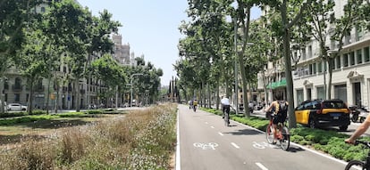 Carril bici de Barcelona