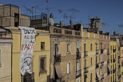 El edificio ocupado para una entidad de prostitutas.