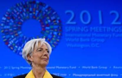 En la imagen, la directora gerente del Fondo Monetario Internacional (FMI), Christine Lagarde. EFE/Archivo