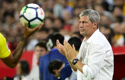 Márquez, durante un partido de Liga con Las Palmas.