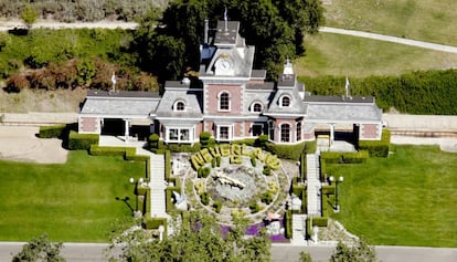 El rancho Neverland, propiedad de Michael Jackson.