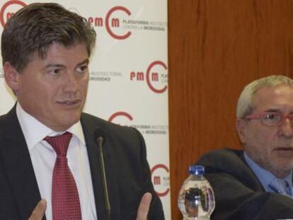 El presidente de la Plataforma Multisectorial contra la Morosidad, Antoni Ca&ntilde;ete. 