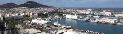 Imagen del Puerto de la Luz, en las Palmas de Gran Canaria