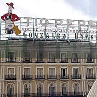 Imagen del número 1 de la Puerta del Sol, en madrid.