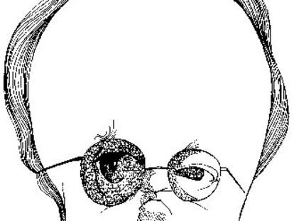 Caricatura de Marshall Carter
