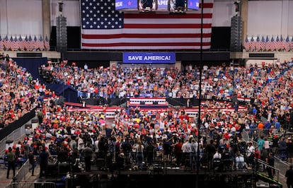 El pabellón de Wilkes-Barre, con capacidad para 8.000 personas.