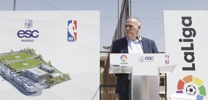 Javier Tebas, presidente de LaLiga