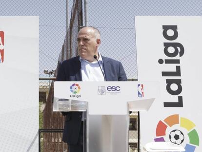 Javier Tebas, presidente de LaLiga