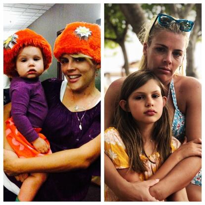 La actriz Busy Philipps decidió compartir el reto con su hija al poner fotos de 2008 y 2018 junto a ella. Un 'emoji' llorando resume el sentimiento de verla crecer tan rápido.