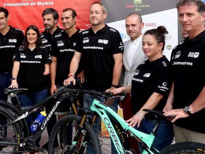 Presentacion de la Pilgrim Race en la Consejeria de Presidencia de la Comunidad 