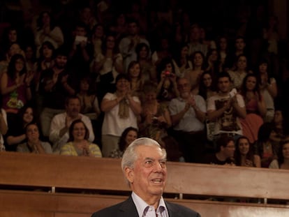 Mario Vargas Llosa, último Nóbel de Literatura en el Auditorio Manuel de Falla en Granada