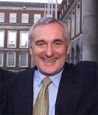 El primer ministro irlandés, Bertie Ahern.