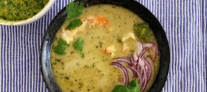 Curry casero, sopa estratosférica