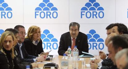 El presidente de Foro, Francisco Álvarez-Cascos.