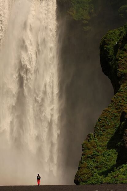 Cascada de Skgafoss (Islandia)