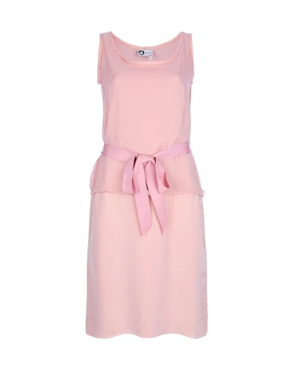 Vestido rosa con lazada de Lanvin. (c.p.v.)