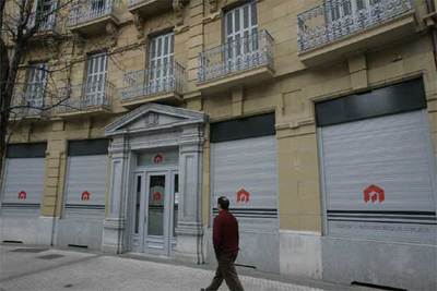 La sede de la Cámara de la Propiedad Urbana de Guipúzcoa en San Sebastián.