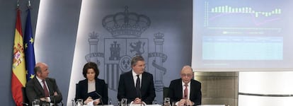 El Gobierno presenta los presupuestos de 2017 despu&eacute;s del consejo de ministros. 