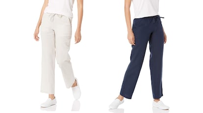 pantalones mujer lino