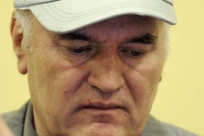 Ratko Mladic, el 3 de junio en La Haya.