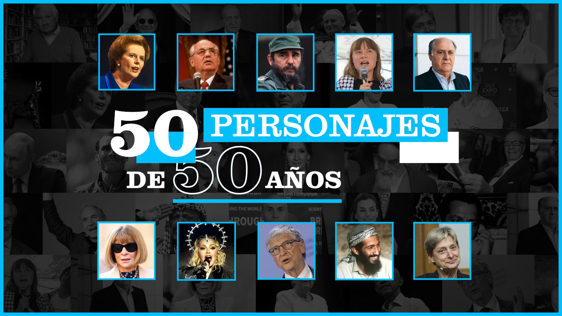Vídeo | Protagonistas de 50 años de noticias