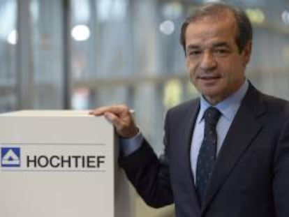 El presidente de la constructora alemana Hochtief, Marcelino Fernández Verdes. EFE/Archivo