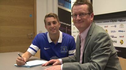 Deulofeu firma su cesión al Everton