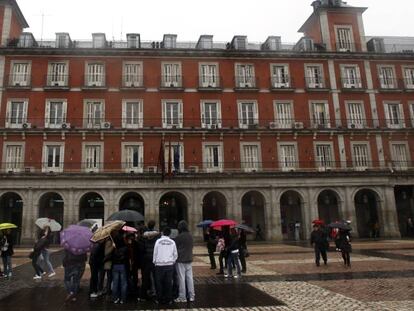 Madrid vive y muere en la plaza Mayor