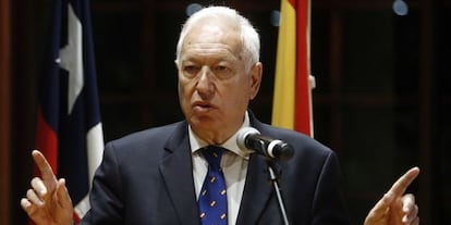 El ministro de Asuntos Exteriores y Cooperaci&oacute;n de Espa&ntilde;a, Jos&eacute; Manuel Garc&iacute;a Margallo.