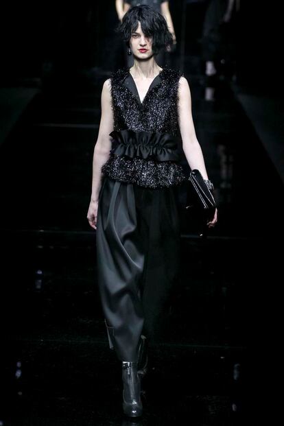 Emporio Armani desfile otono invierno 2015