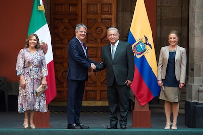 Alianza del Pacífico: los presidentes de Ecuador y México, Guillermo Lasso y Andrés Manuel López Obrador